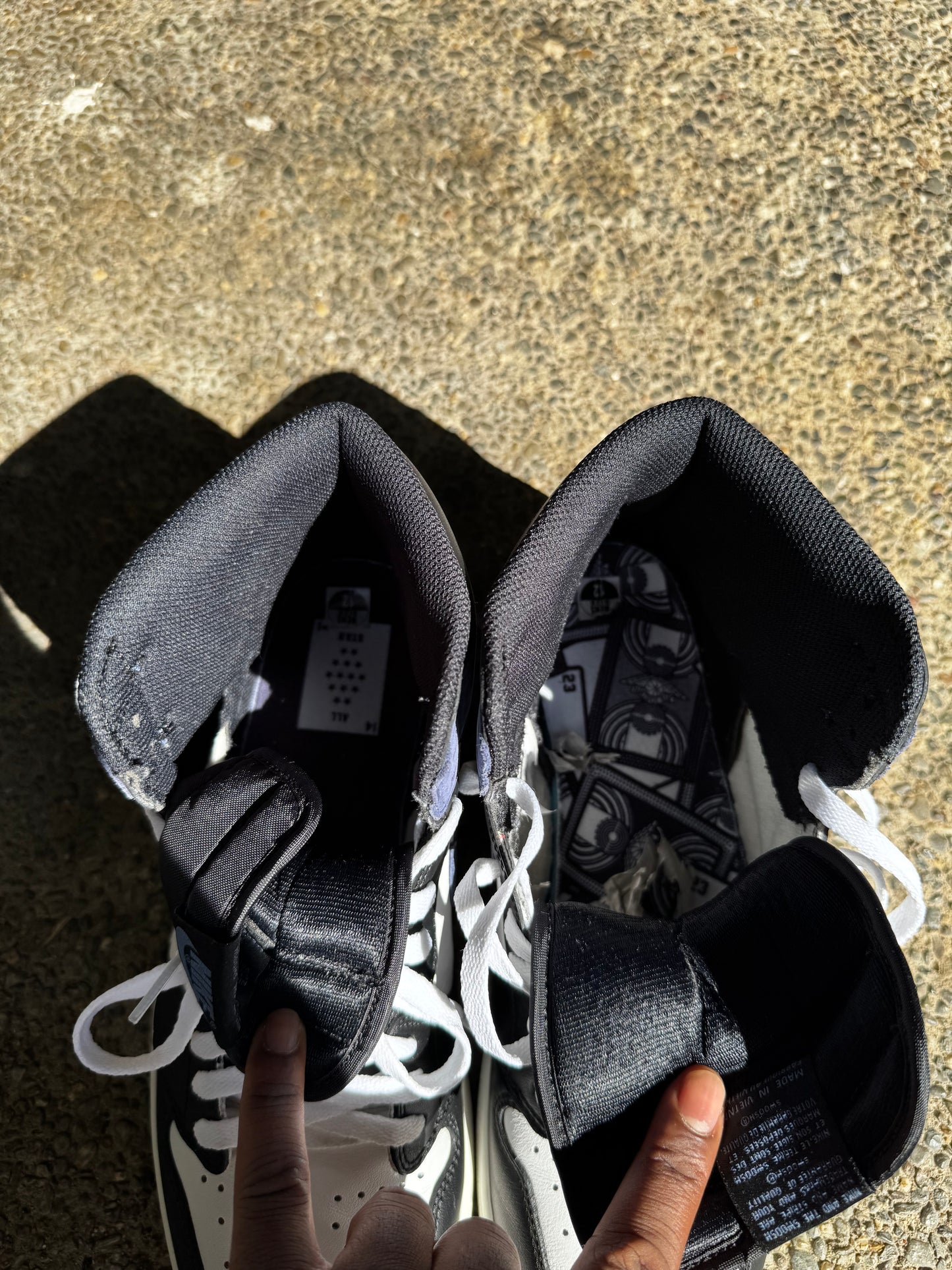 Used Jordan 1 High Blue Moon