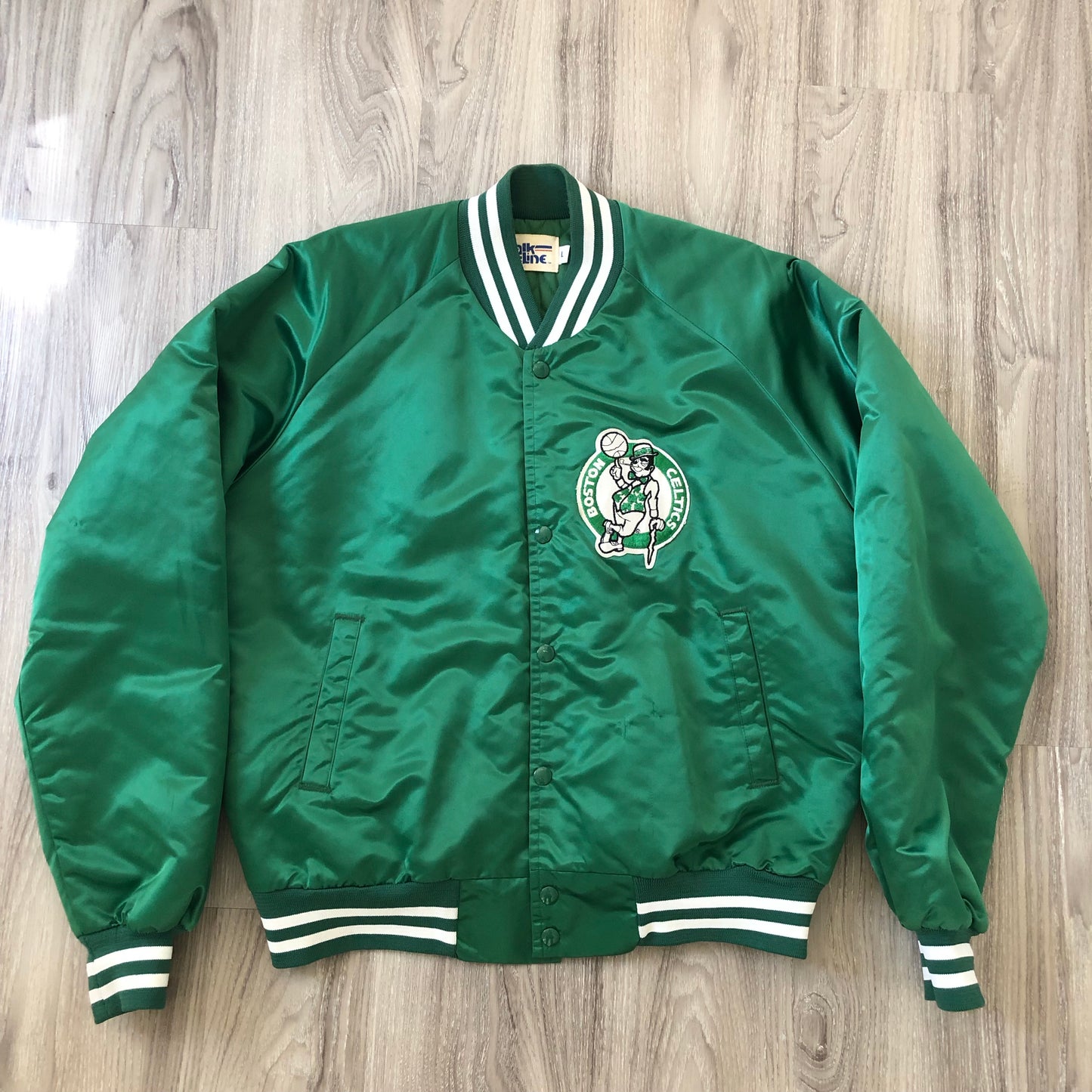 Vintage Chalkline Boston Celtics Jacket