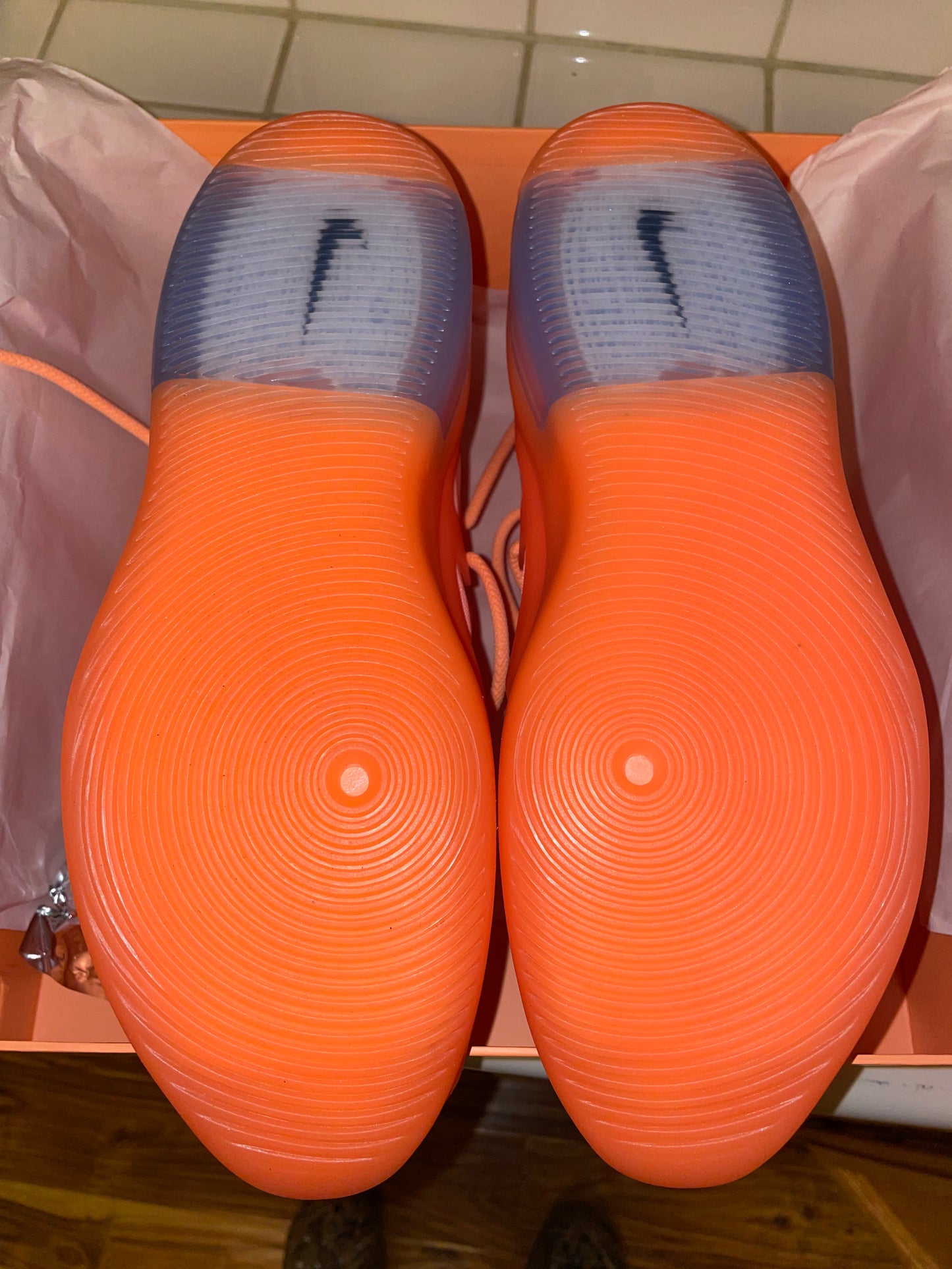 Nike Air Fear of God 1 Orange Pulse