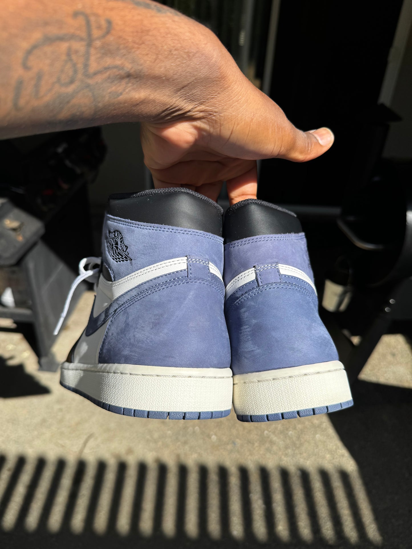 Used Jordan 1 High Blue Moon