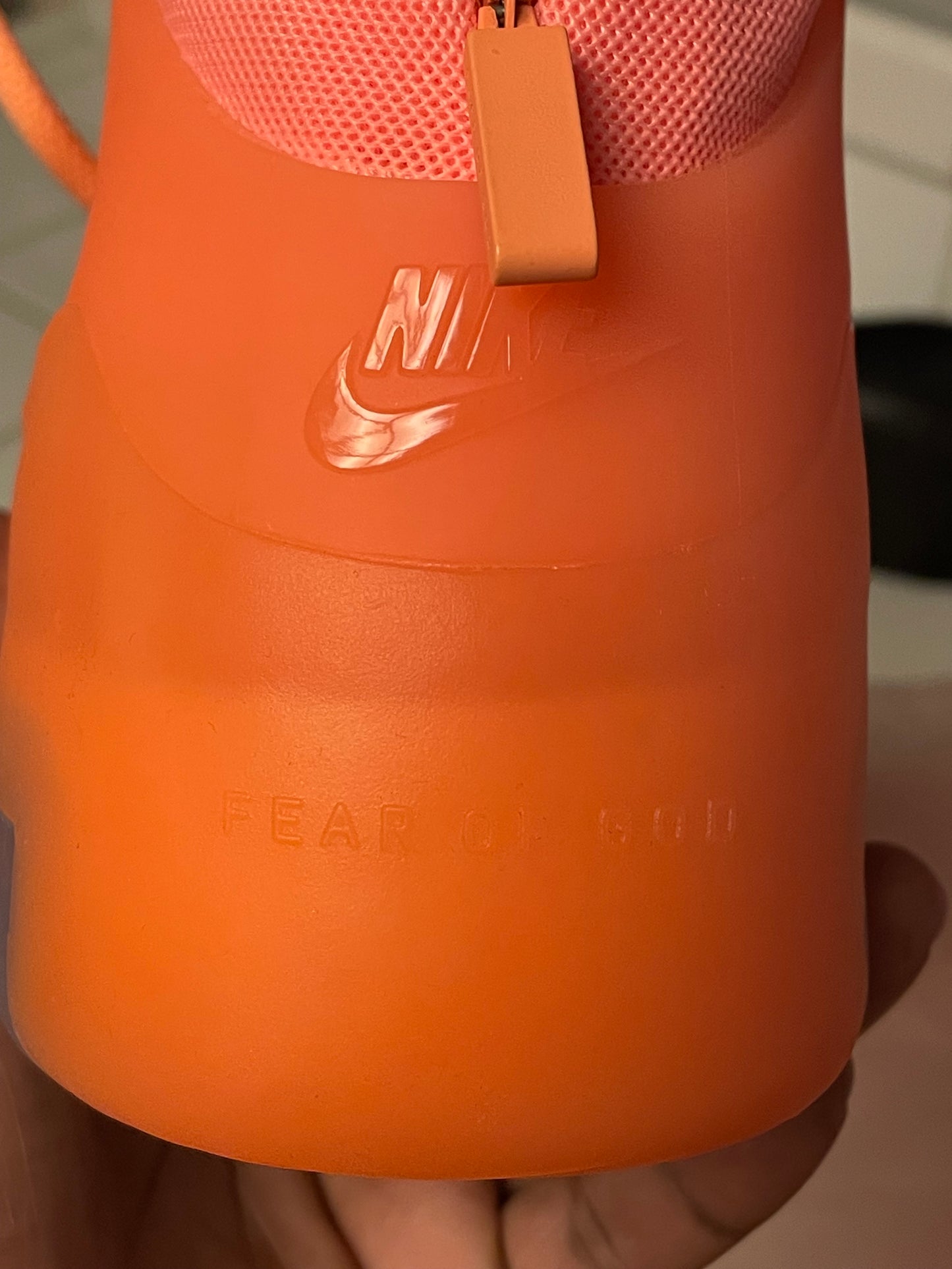 Nike Air Fear of God 1 Orange Pulse