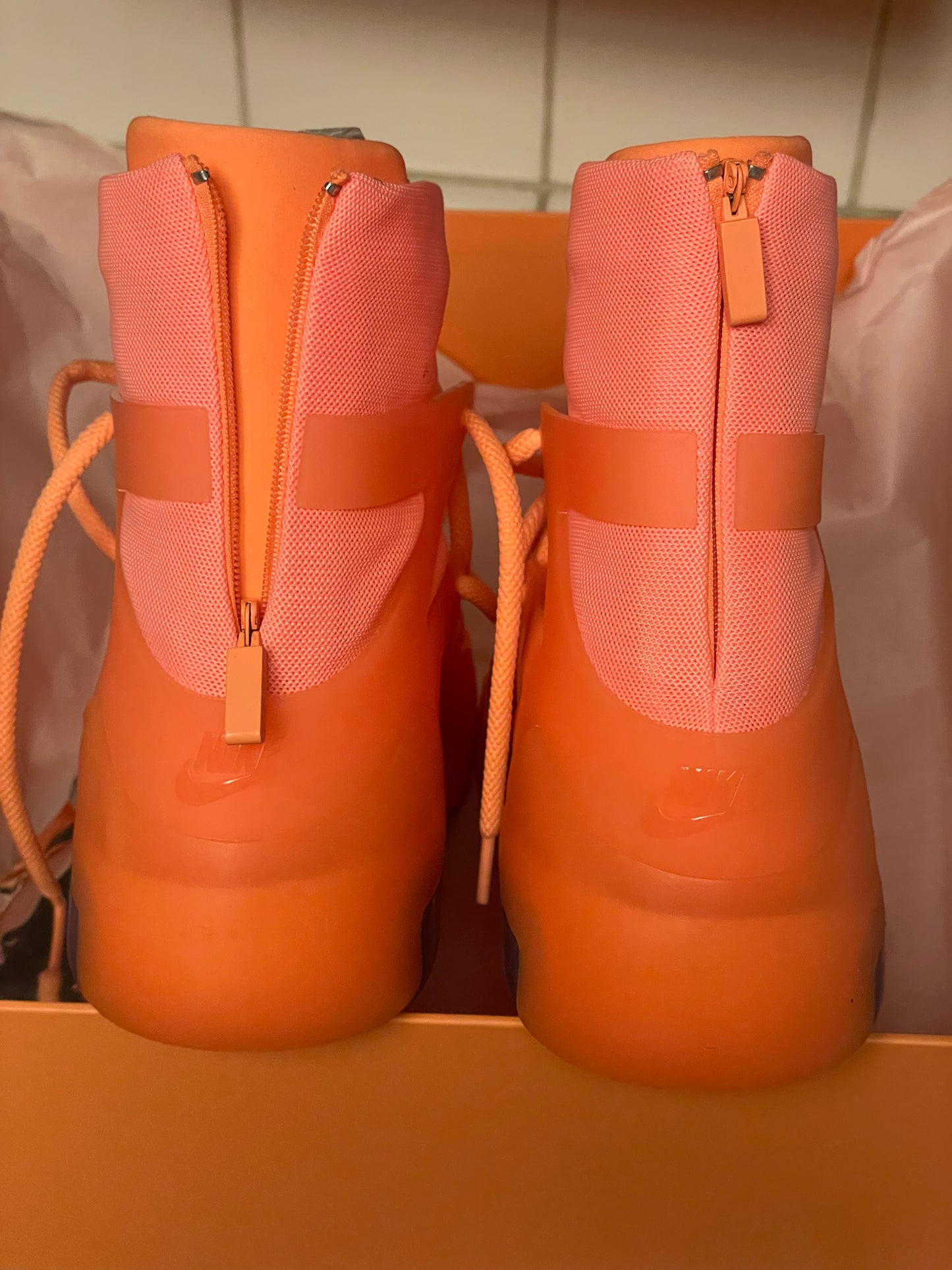 Nike Air Fear of God 1 Orange Pulse