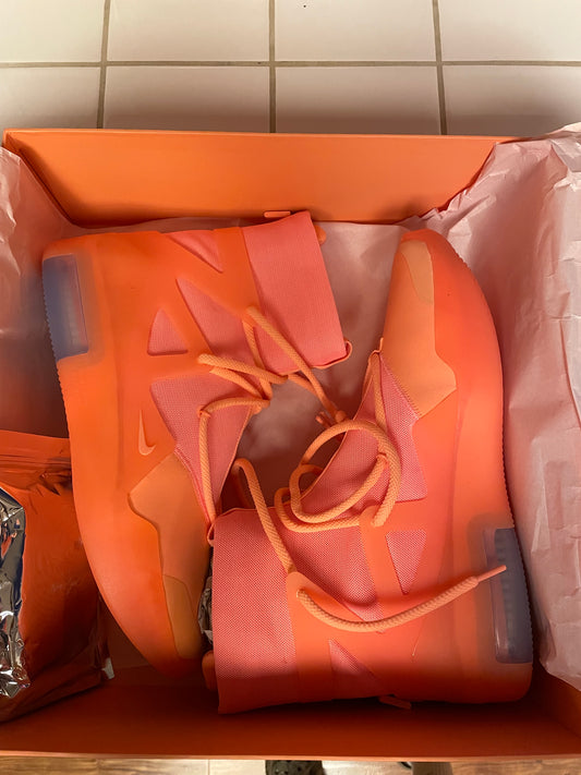 Nike Air Fear of God 1 Orange Pulse
