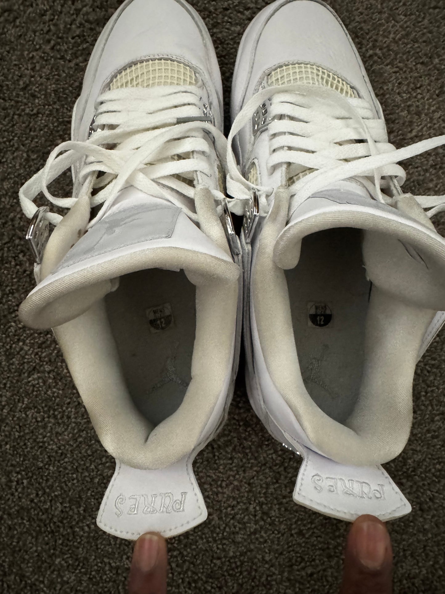 Used Jordan 4 Pure Money
