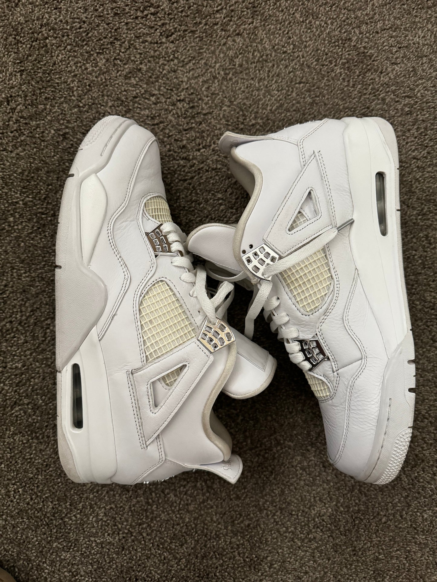 Used Jordan 4 Pure Money