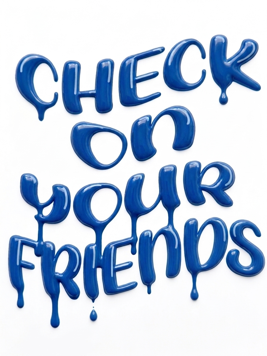 Check On Your Friends 26' Tee