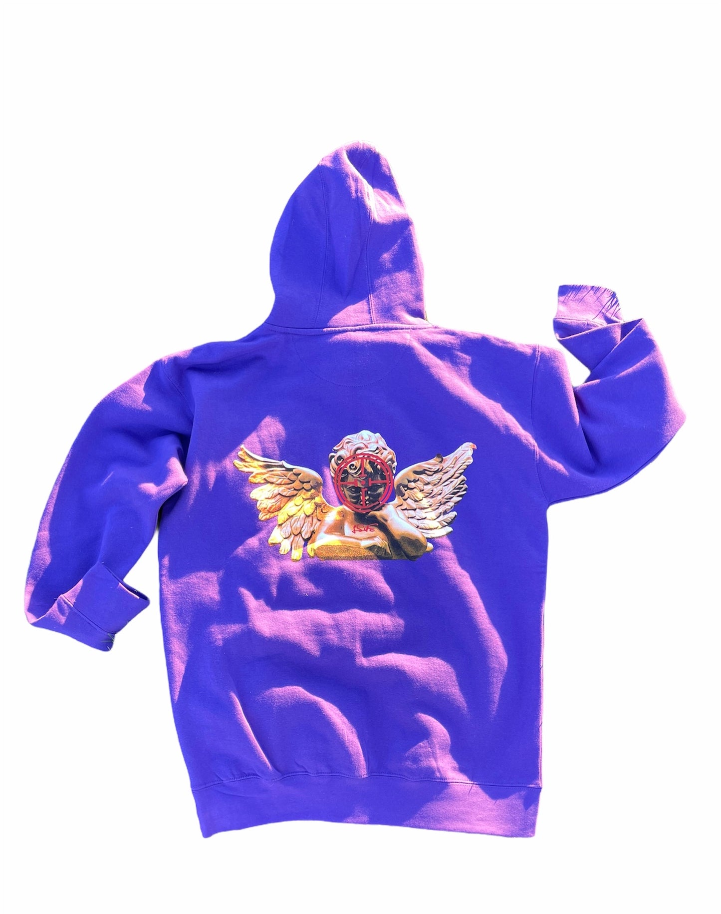 Purple Death Angel Hoodie