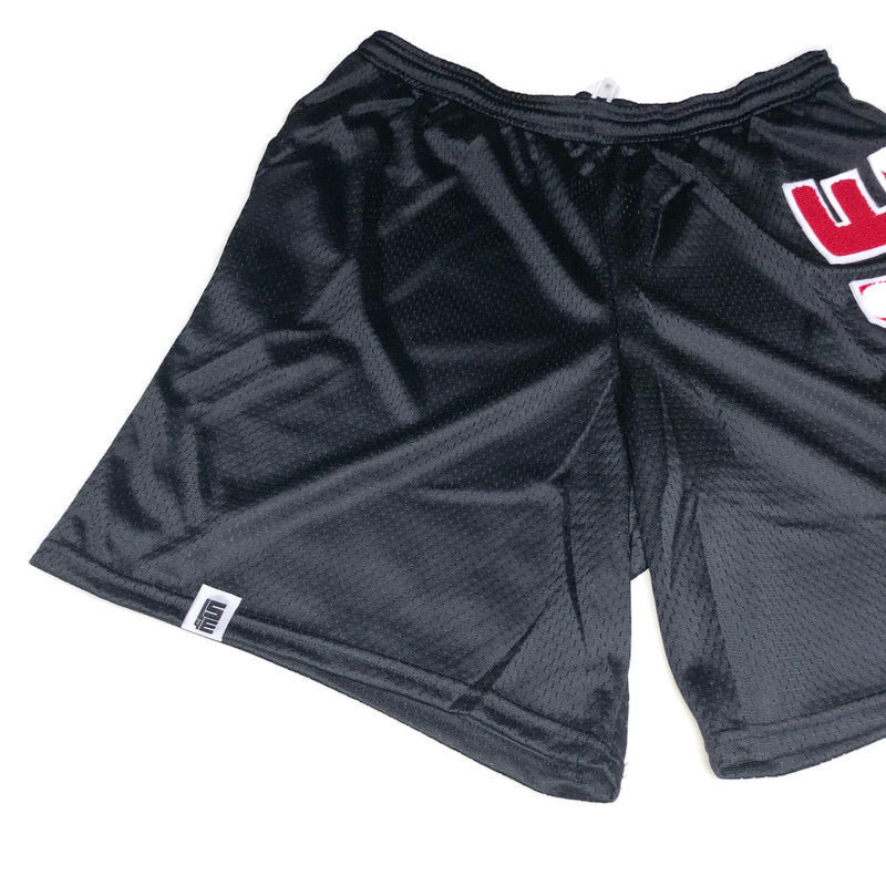 Ls4e Patch Work Mesh Basketball Shorts