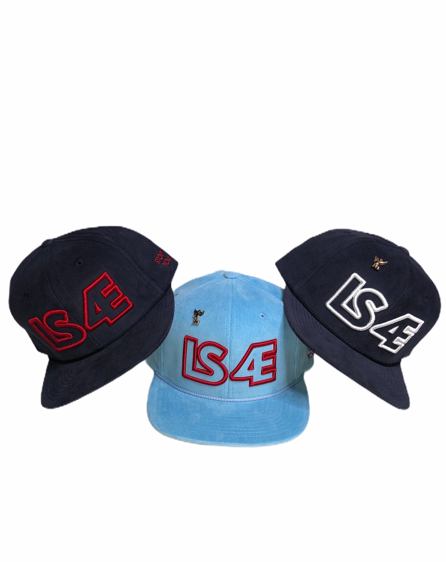 F&F LS4E Suede Corduroy SnapBack