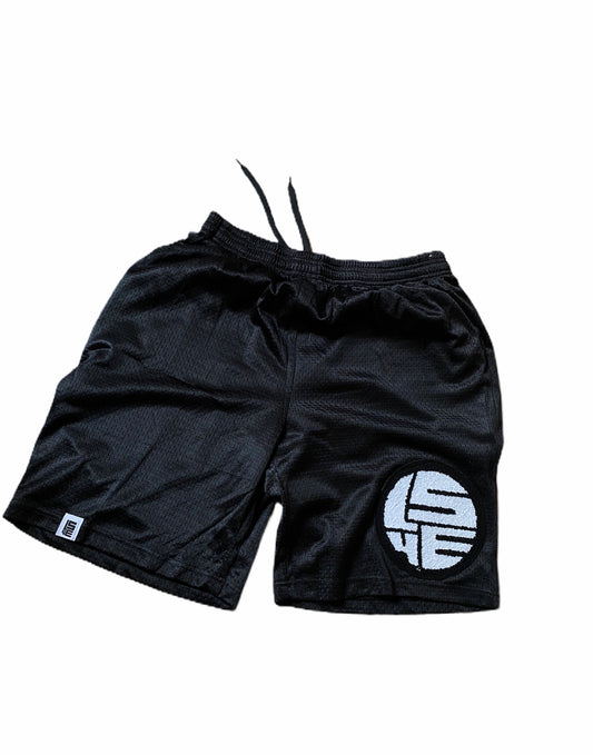 Ls4E Big Patch Mesh Shorts