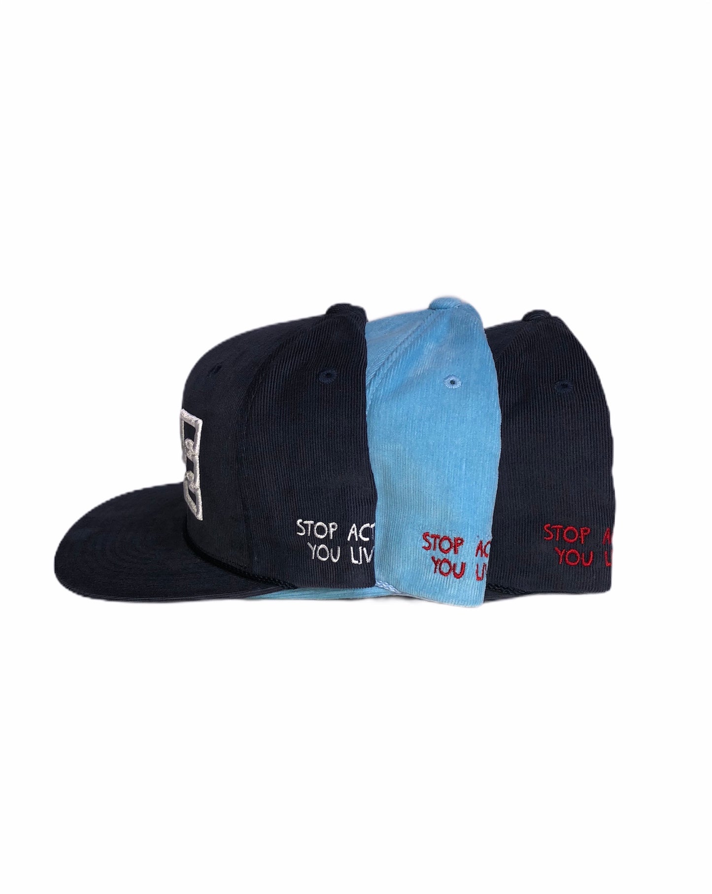 F&F LS4E Suede Corduroy SnapBack