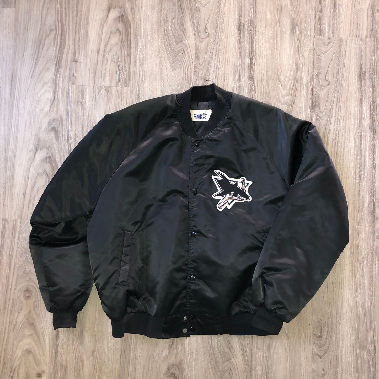 Vintage San Jose Sharks Chalkline Jacket